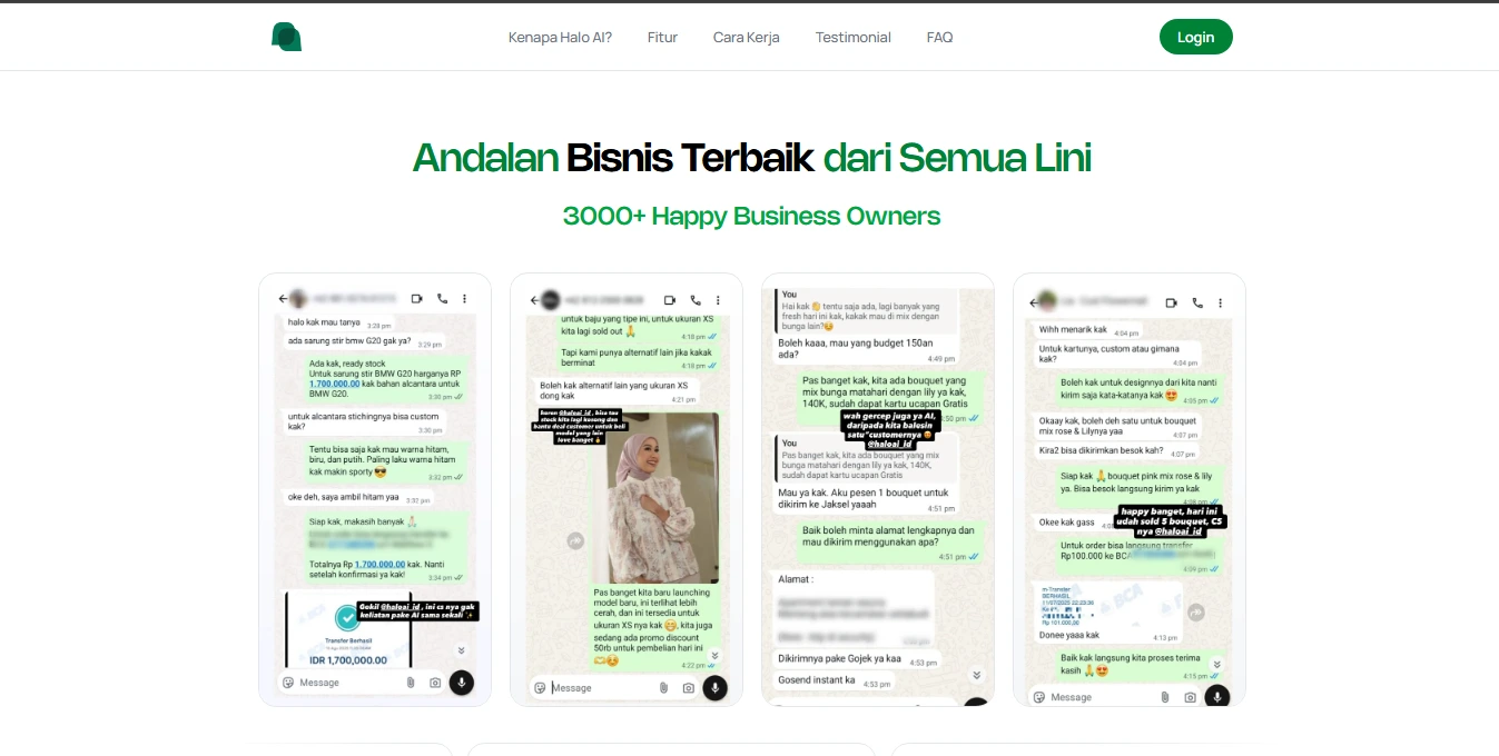 Haloai Chatbot Whatsapp